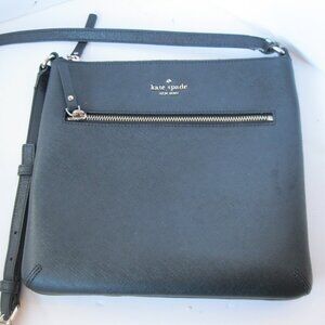 Kate Spade Rima Crossbody - Black Pebbled Leather Purse